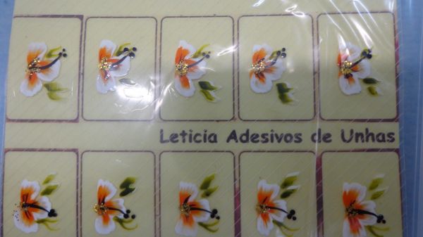 Adesivos com 10 unid. - 0060