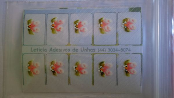 Adesivos com 10 unid. - 0070