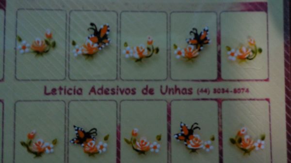 Adesivos com 10 unid. - 0054