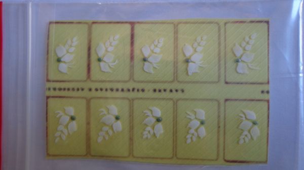 Adesivos com 10 unid. - 0012