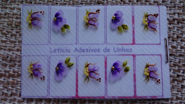 Adesivos com 10 unid. - 0048