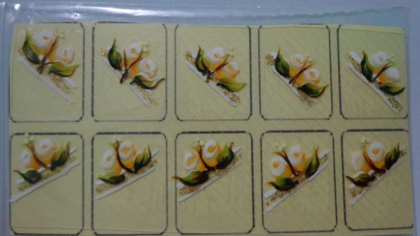 Adesivos com 10 unid. - 0068