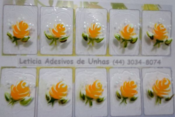 Adesivos com 10 unid. - 0040