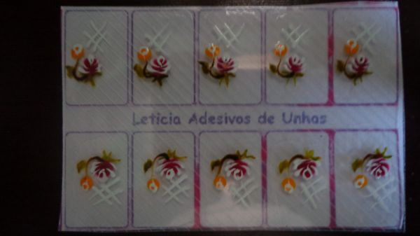 Adesivos com 10 unid. - 0052