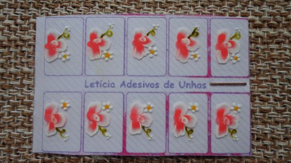 Adesivos com 10 unid. - 0058