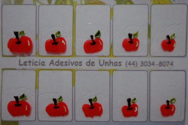 Adesivos com 10 unid. - 0037
