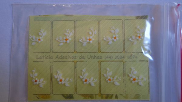 Adesivos com 10 unid. - 0024