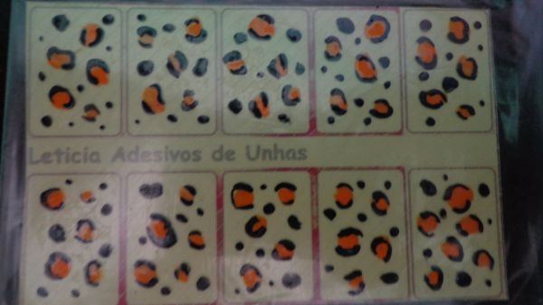 Adesivos com 10 unid. - 0038