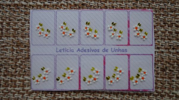 Adesivos com 10 unid. - 0044