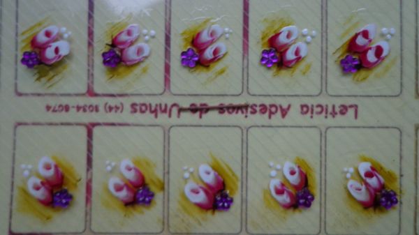 Adesivos com 10 unid. - 0029