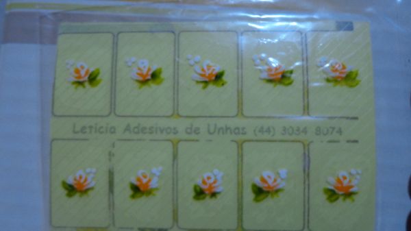 Adesivos com 10 unid. - 0011