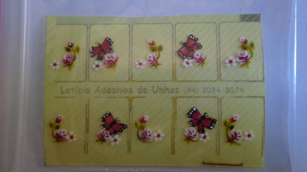 Adesivos com 10 unid. - 0035