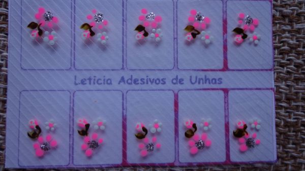 Adesivos com 10 unid. - 0017