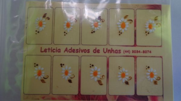 Adesivos com 10 unid. - 0019